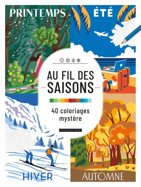 Couverture du livre Au fil des saisons