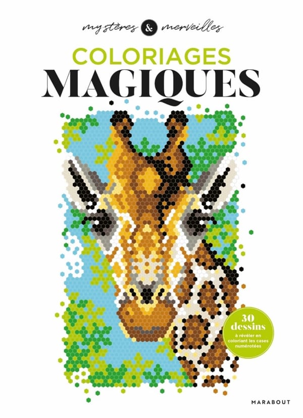Couverture du livre Coloriages magiques