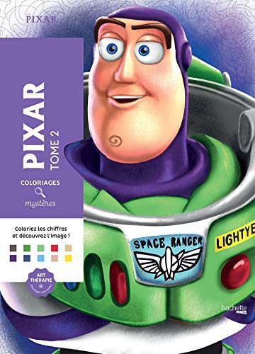 Couverture : Coloriages mystères Pixar
