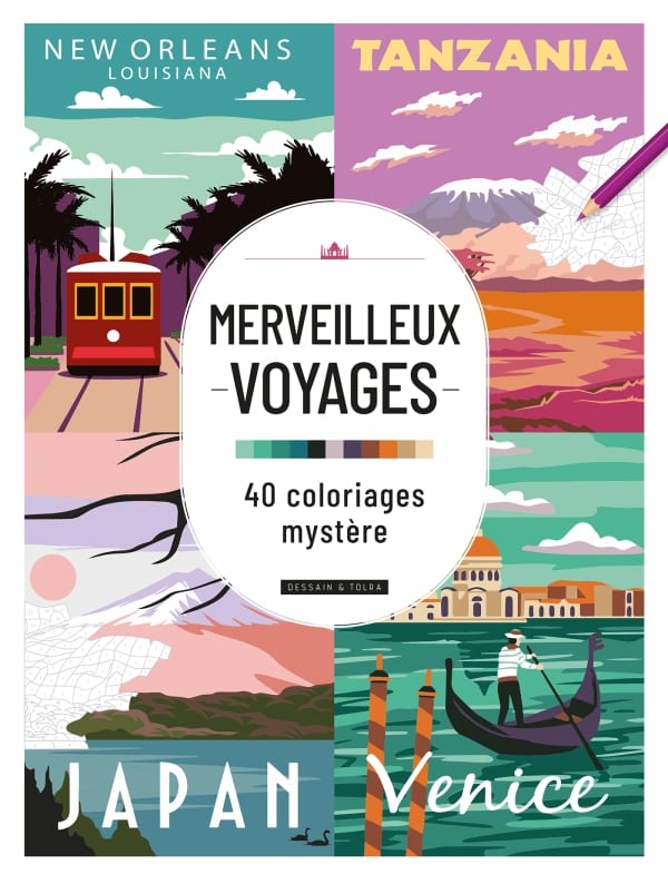 Couverture : Merveilleux voyages