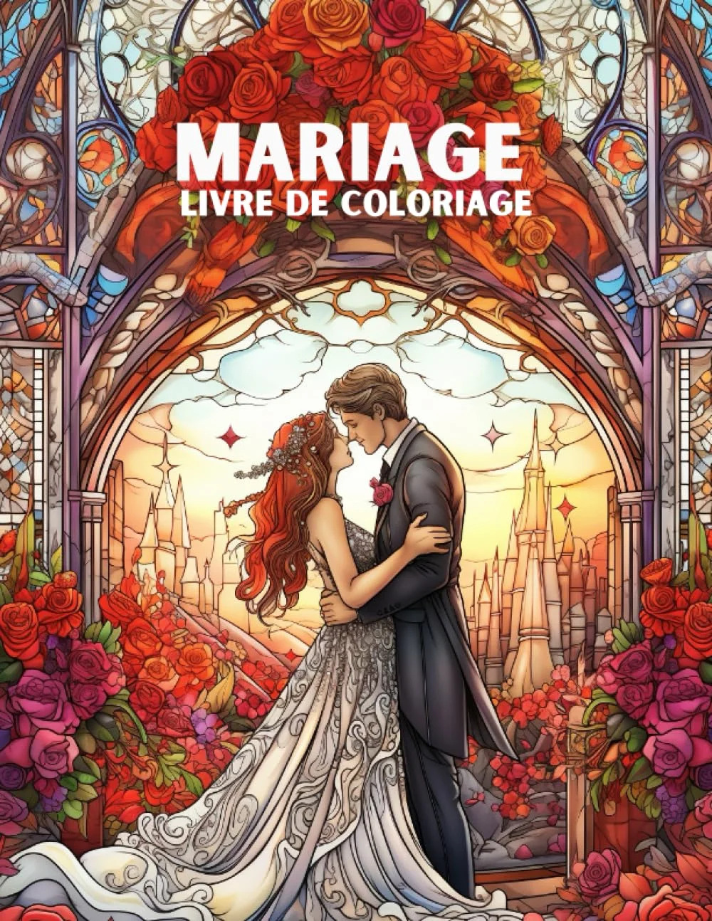 Célébration Nuptiale de Noémi Gayon Couverture du livre Célébration Nuptiale, livre de coloriage de Noémi Gayon