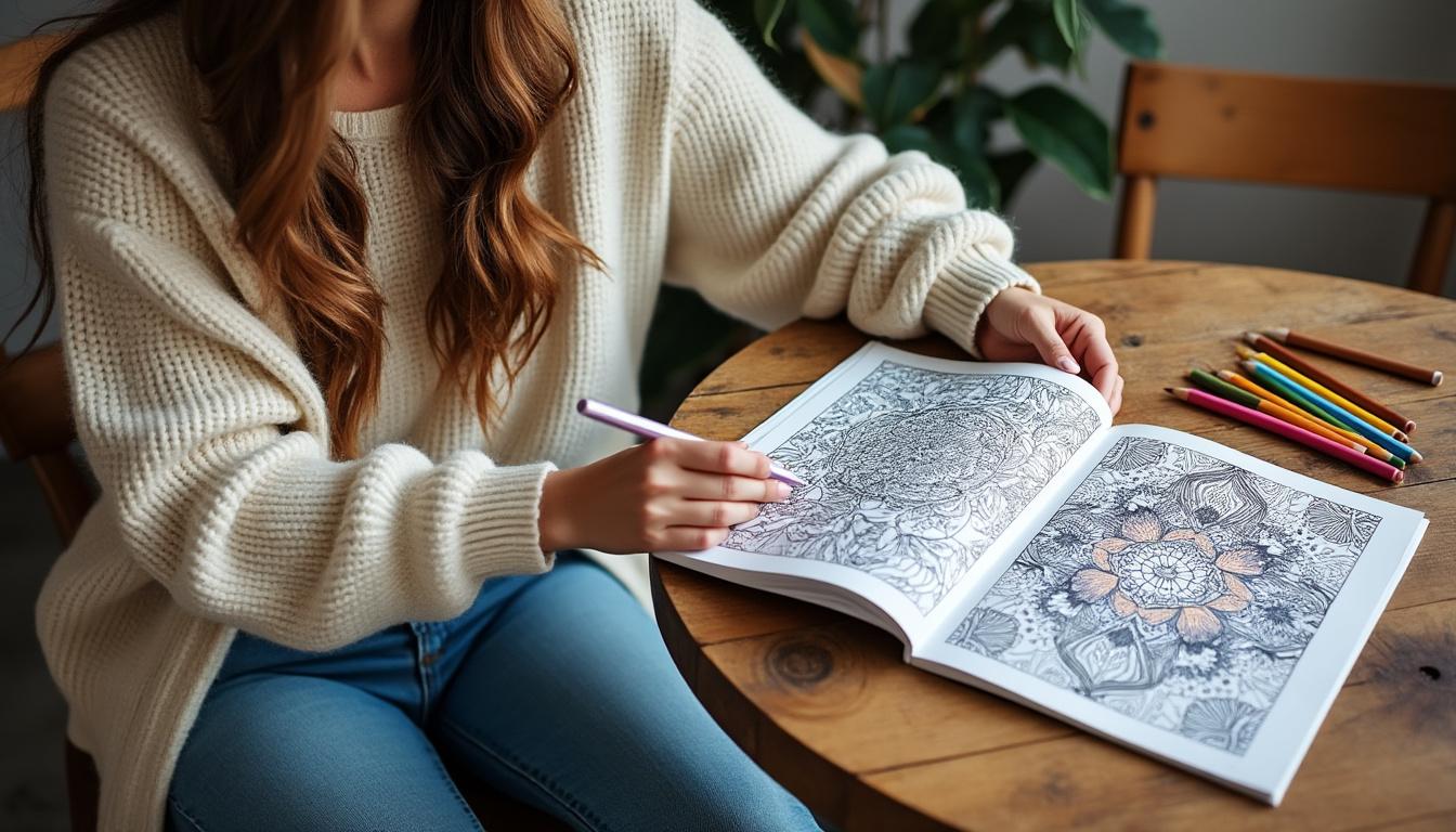 découvrez 5 livres de coloriage pour femme parfaits à offrir, idéals pour une pause créative et relaxante.