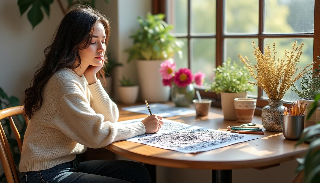 découvrez notre sélection des meilleurs livres de coloriage pour adultes en 2026, parfaits pour se détendre, réduire le stress et stimuler la créativité.